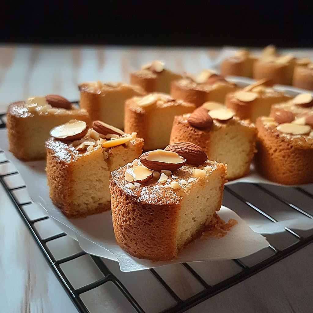 Financiers amandes noisettes