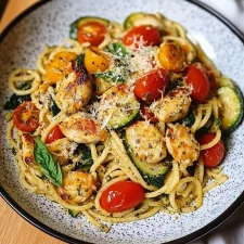 Pâtes au pesto avec poulet, parmesan, courgettes et tomates : Une Recette Incroyable Ultime