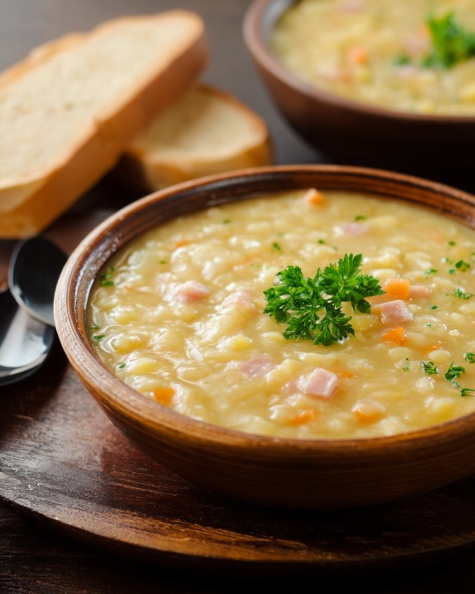 Soupe aux Pois Traditionnelle - Recette Bio