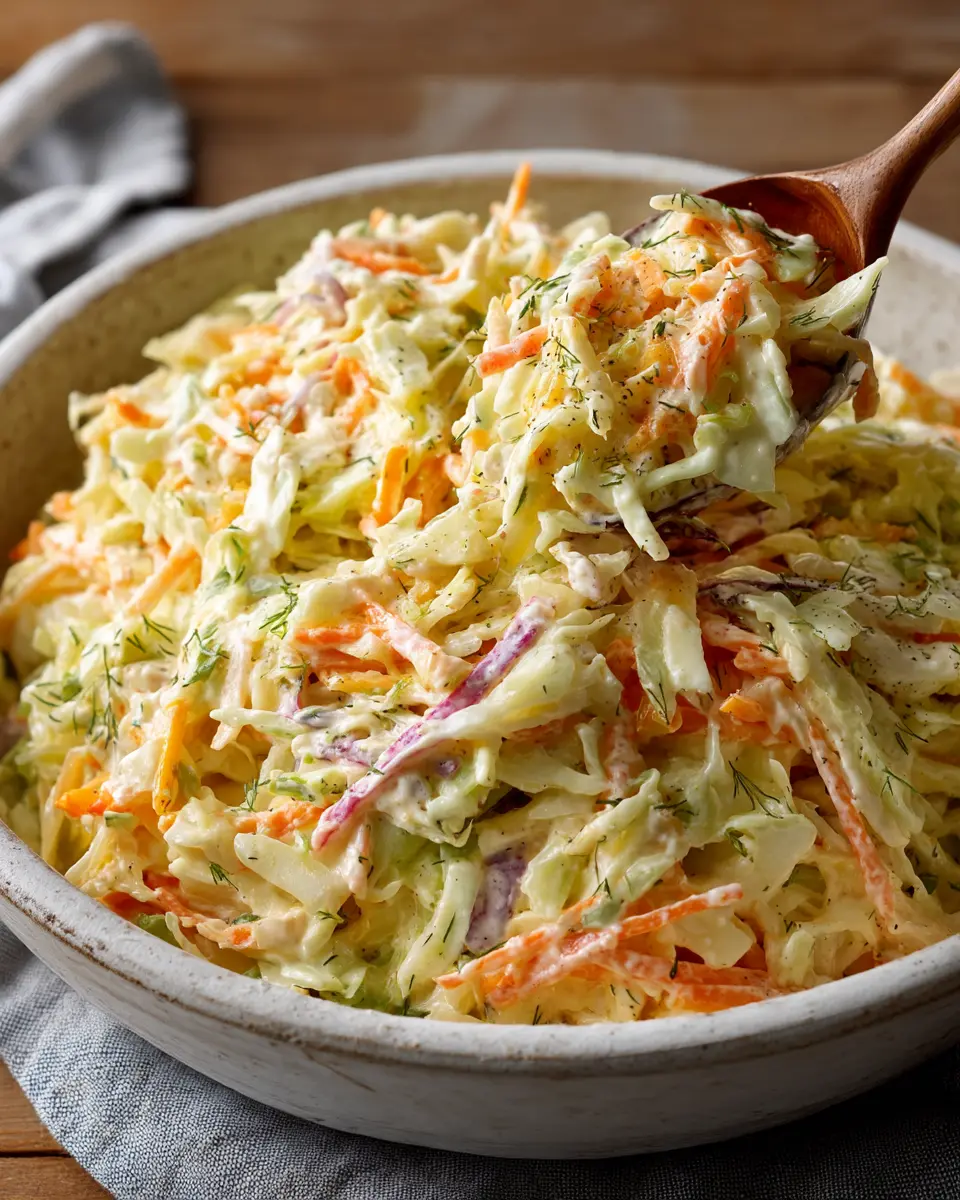 Salade de chou crémeuse - Recette Bio